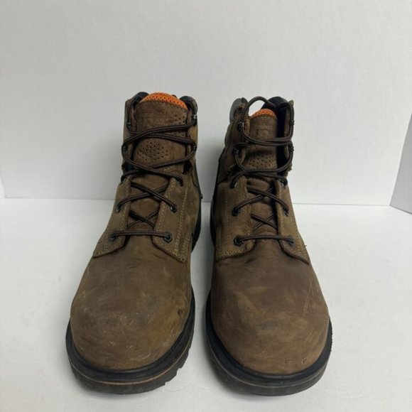 Timberland Pro Mens Ballast Steel Toe Work Boot Brown Size 11.5W - Picture 3 of 6